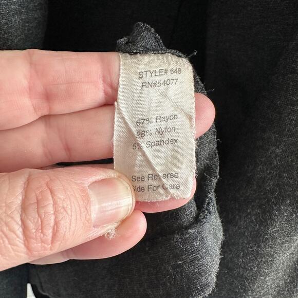 cabi gray double breasted coat womens large soft stretch jacket work casual fall - Picture 7 of 9